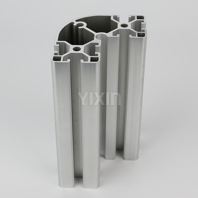 4088R弧形转角工业铝型材 俯视图