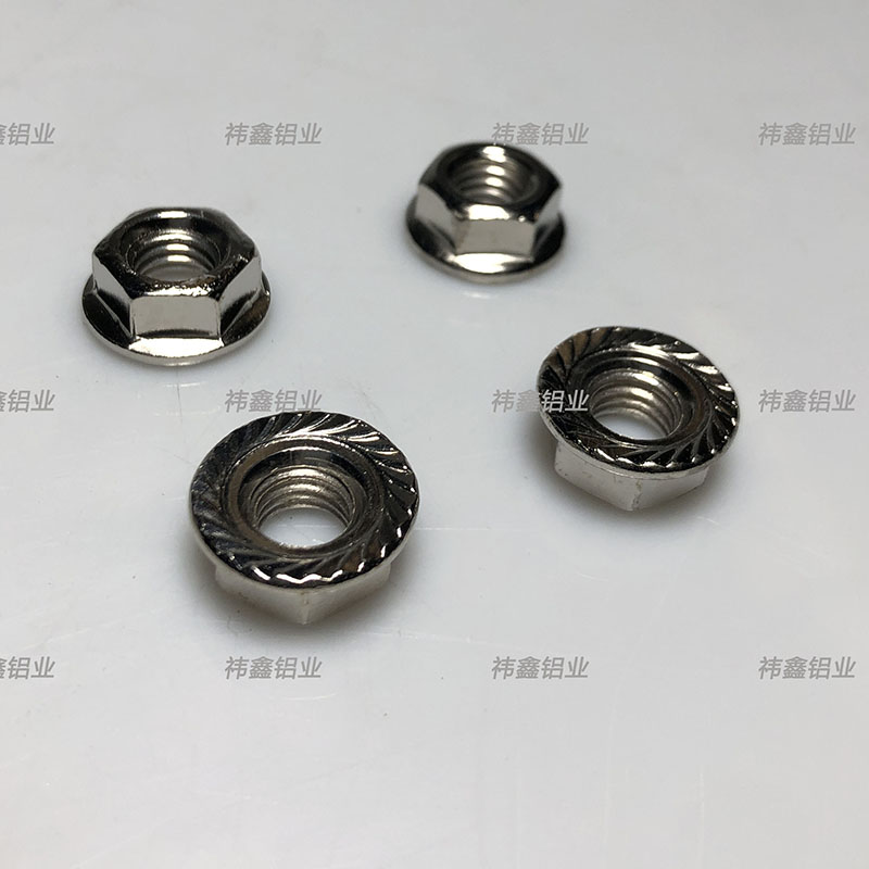 工业铝型材配件法兰螺母 图1