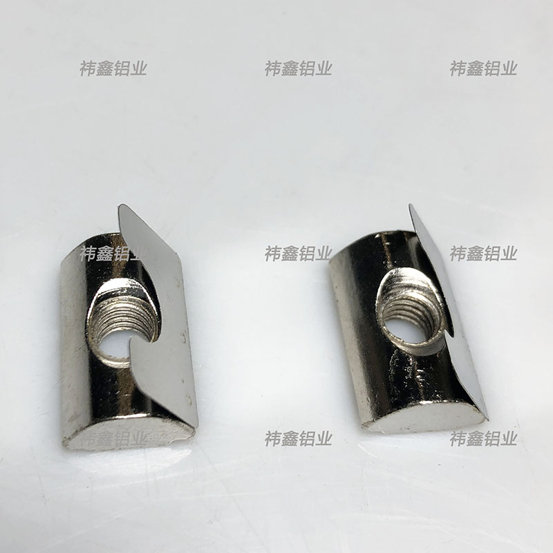 工业铝型材配件弹片螺母 图2