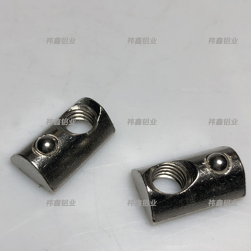 工业铝型材配件弹珠螺母 图1