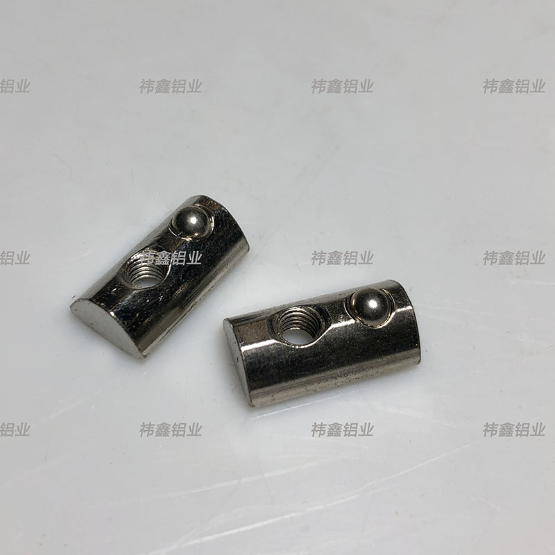 工业铝型材配件弹珠螺母 图2